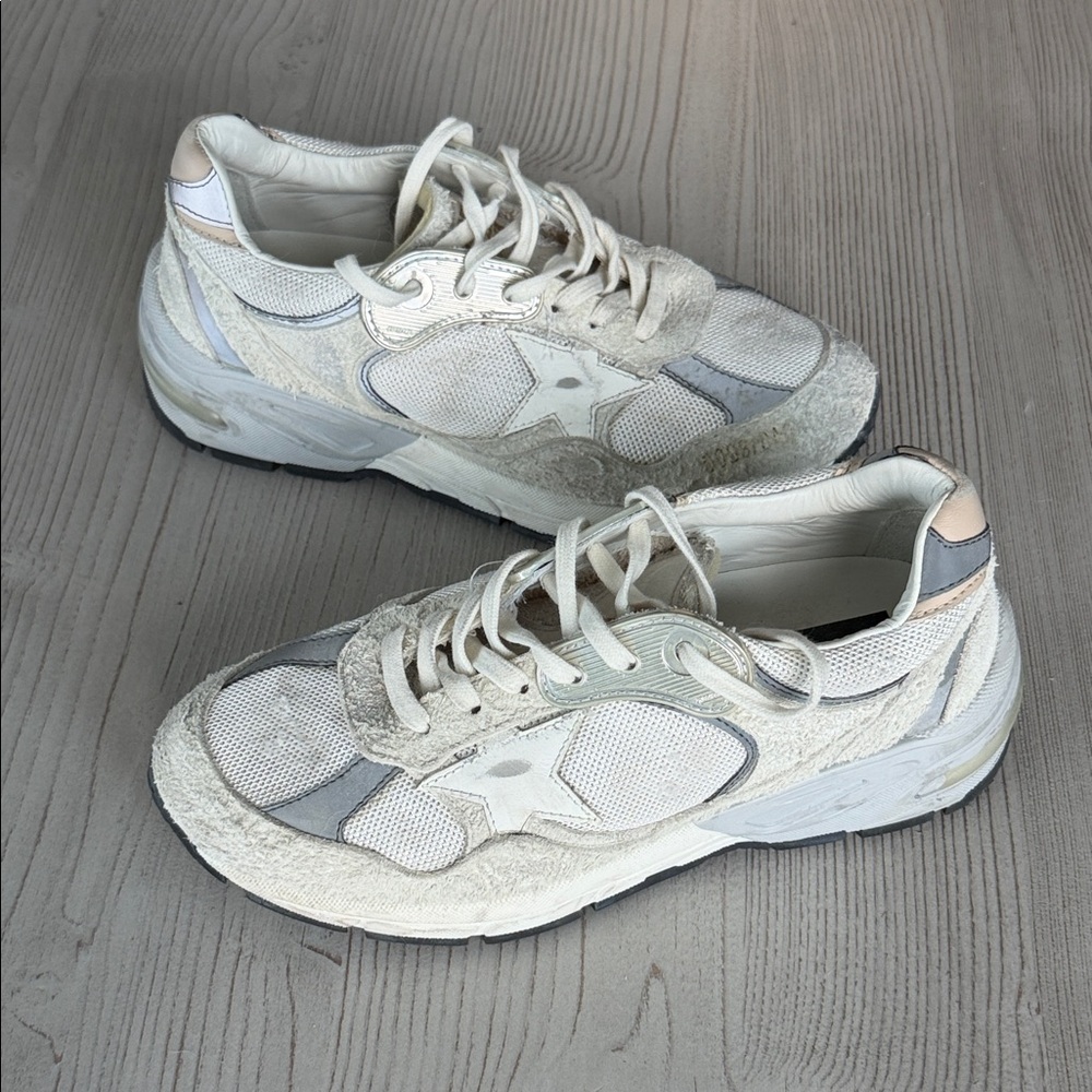 Golden Goose Women’s Dad Star Sneaker Grey Sneaker Size 36